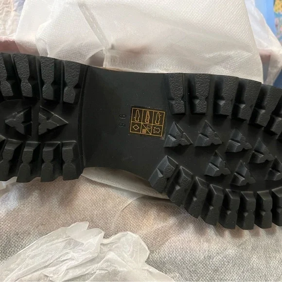 🆕Jeffrey Campbell Mary Jane Chunky Sole Platform Pump::Beige Box Khaki::NIB:: - Picture 10 of 10